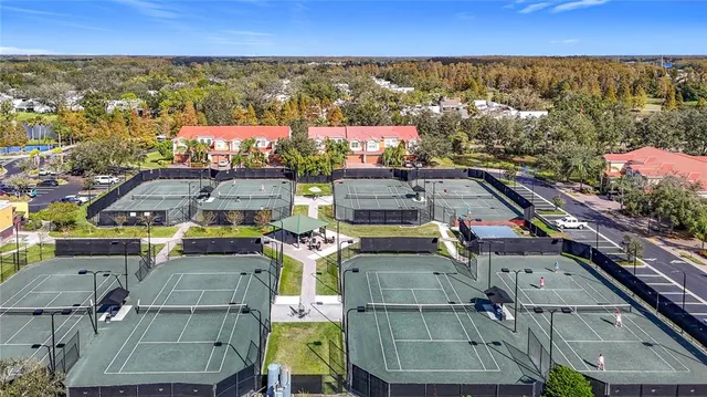 a front view of a building with street view