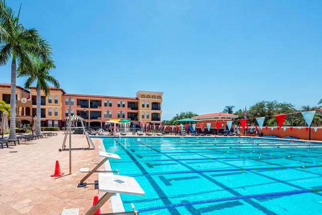 a view of outdoor space with seating area