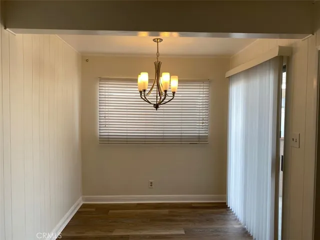 a view of a livingroom with a window