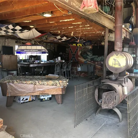 a view of water heater room