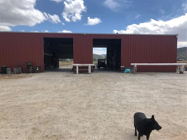 a backyard of a house