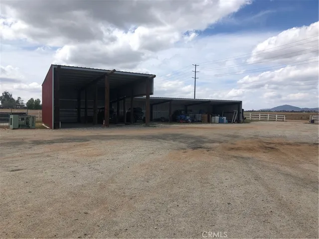 a view of water heater and empty room