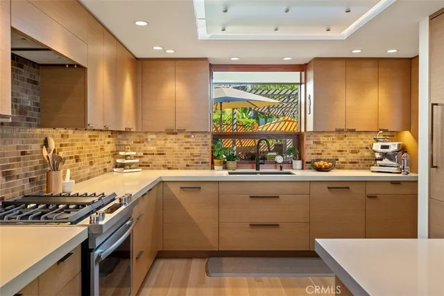 a view of swimming pool from balcony