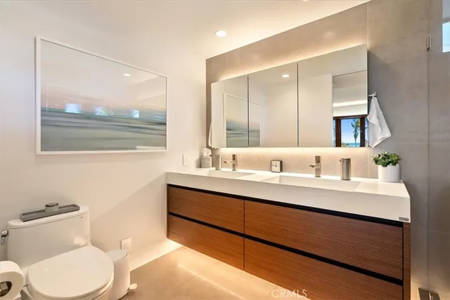 a kitchen with a stove and a microwave