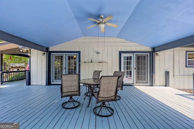 a front view of a house with a porch