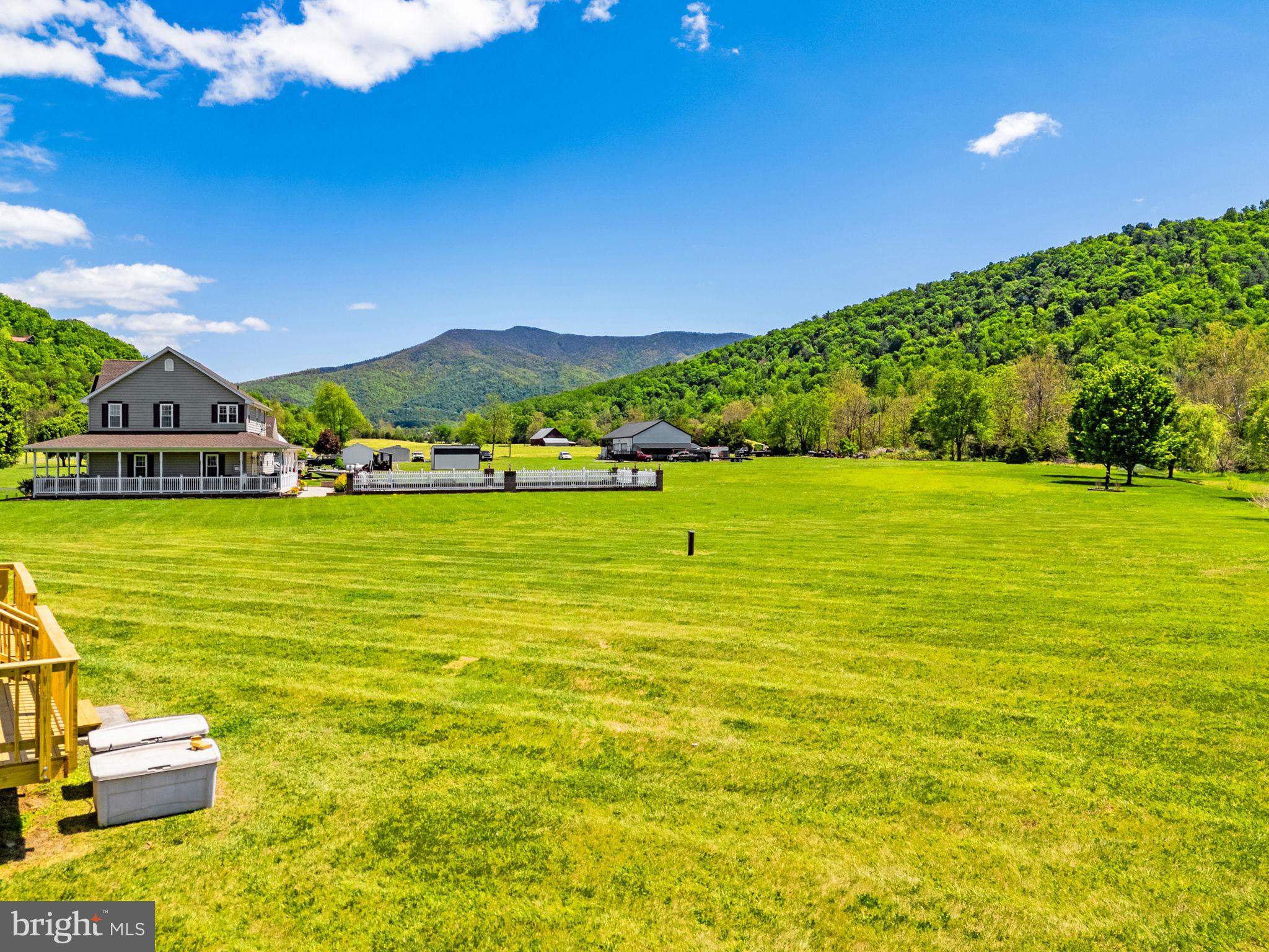 6315 Ida Road Stanley, VA 22851 - Photo 63 of 83 Back of Home... LOOK AT THOSE VIEWS!!!