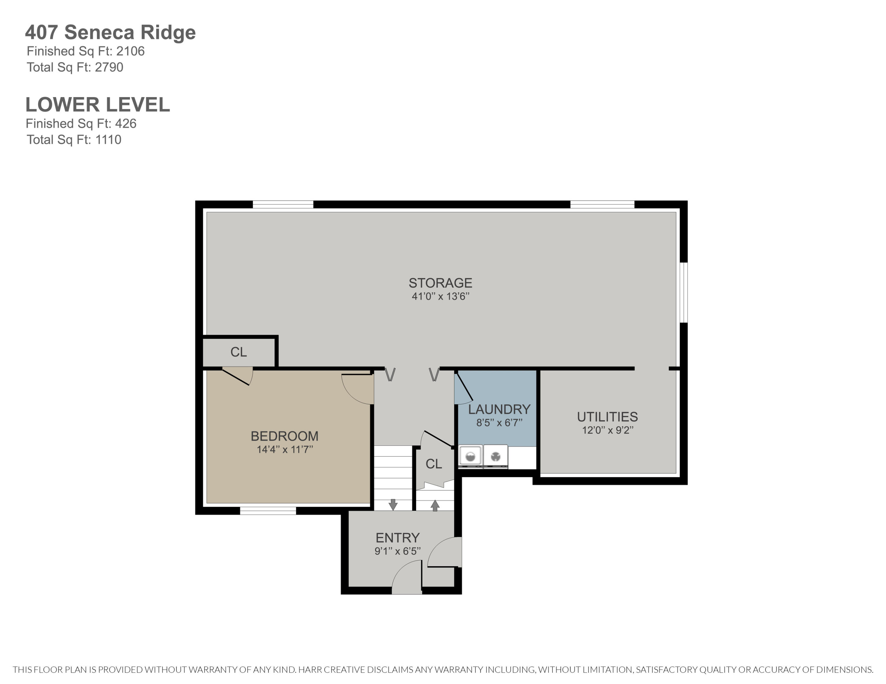 407 Seneca Ridge Drive Middleville, MI 49333 - Photo 25 of 26 407 seneca ridge lower level