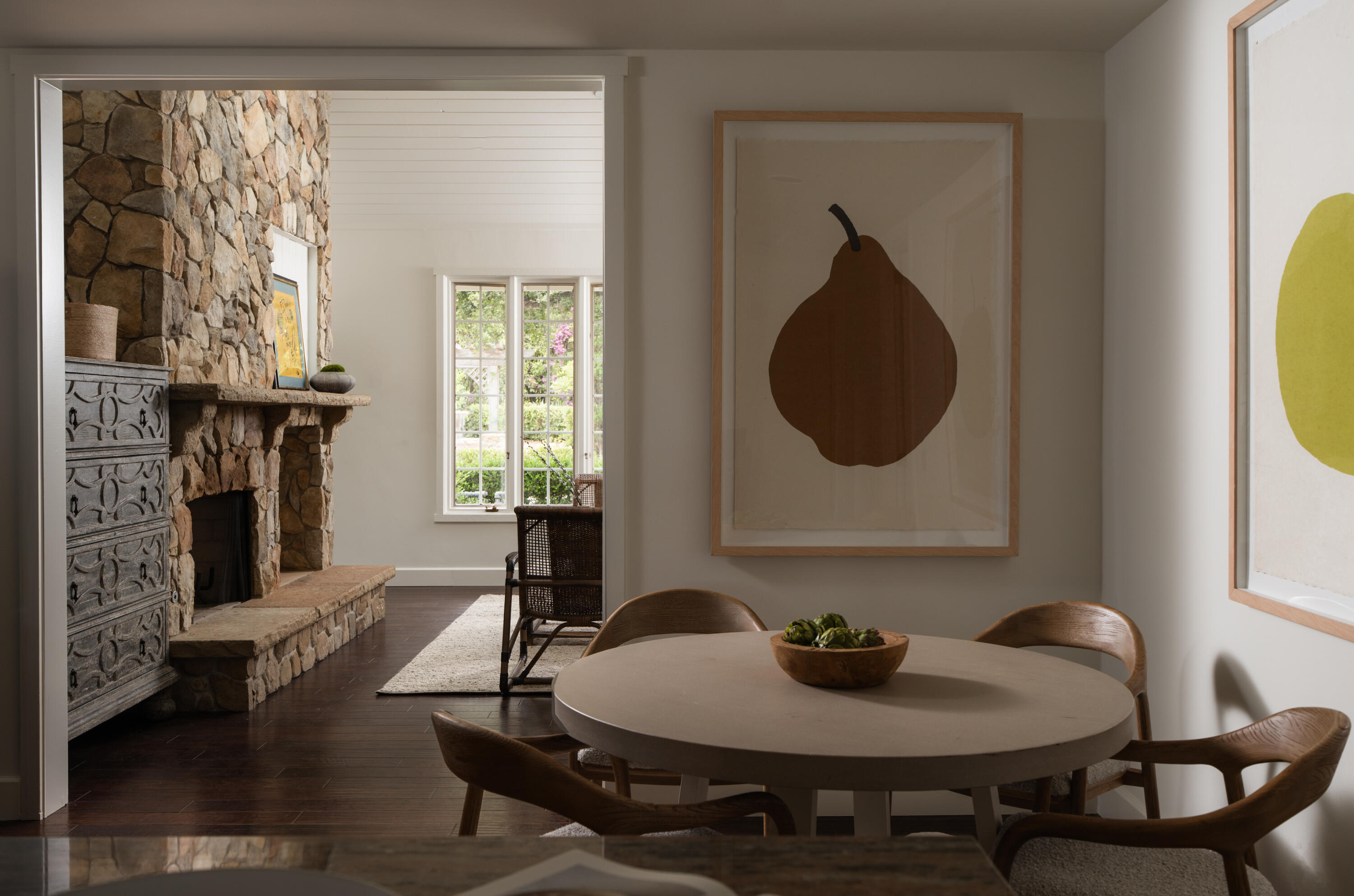 690 San Ysidro Road Montecito, CA 93108 - Photo 11 of 42 a dining room with furniture and window