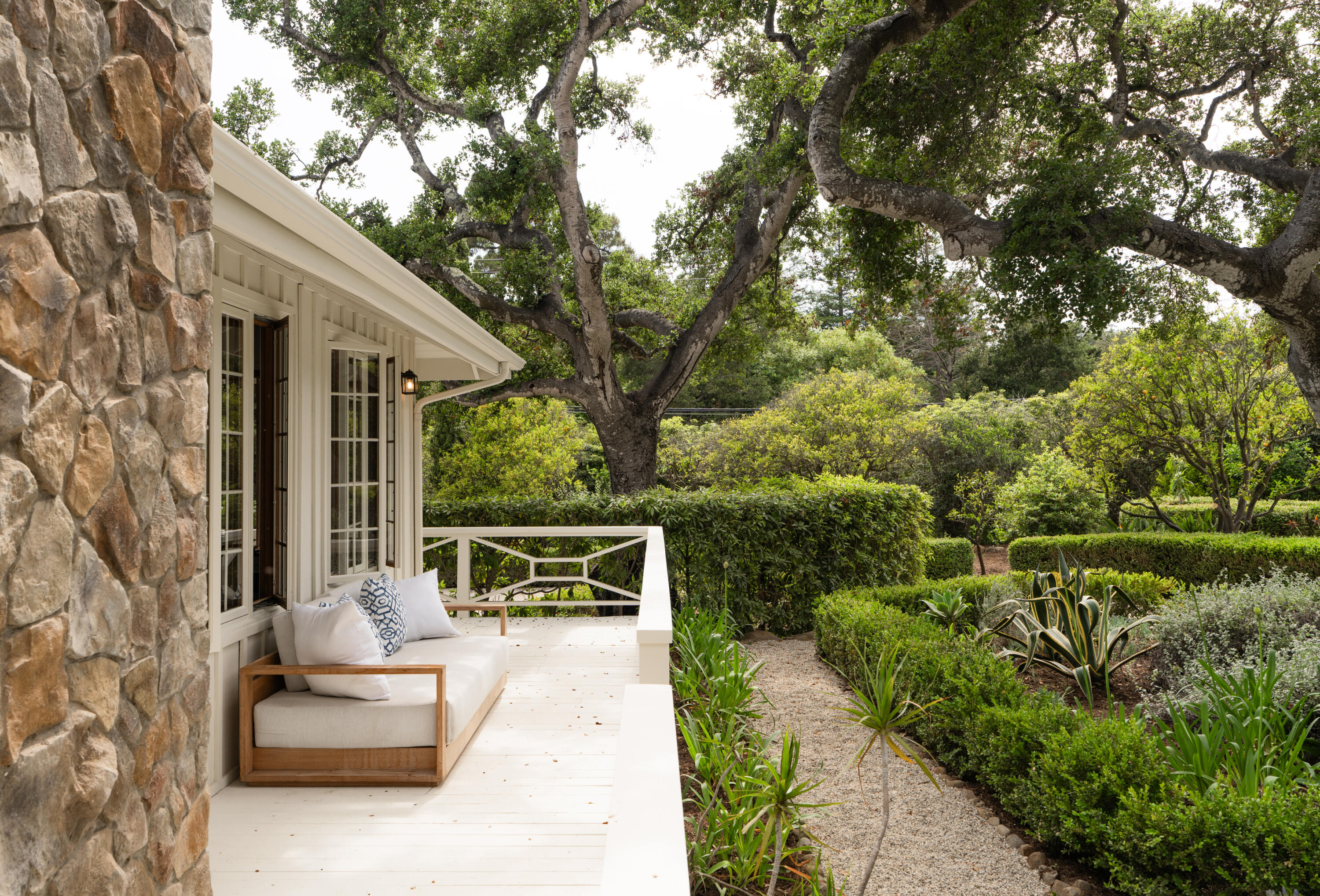 690 San Ysidro Road Montecito, CA 93108 - Photo 20 of 42 a view of house with patio outdoor seating