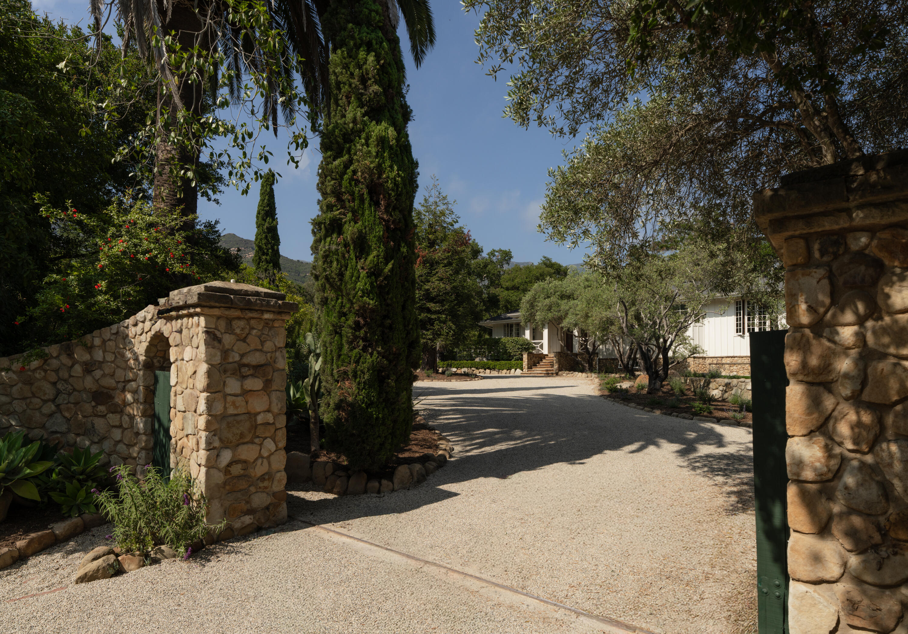 690 San Ysidro Road Montecito, CA 93108 - Photo 2 of 42 a view of a street with of trees