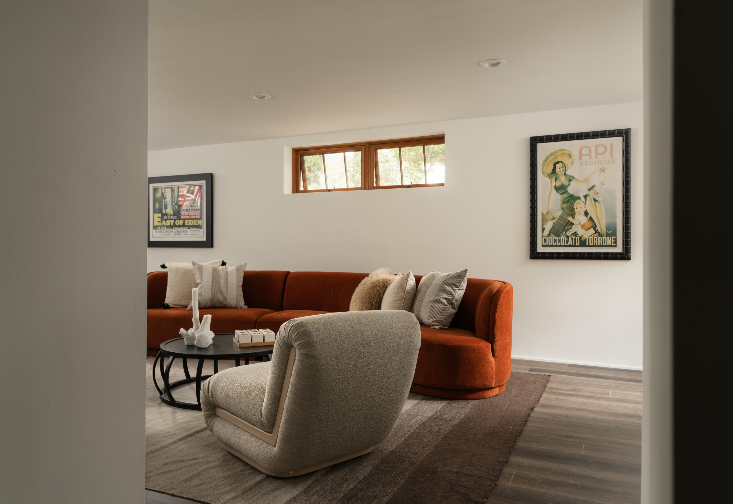 690 San Ysidro Road Montecito, CA 93108 - Photo 26 of 42 a living room with furniture and a wooden floor