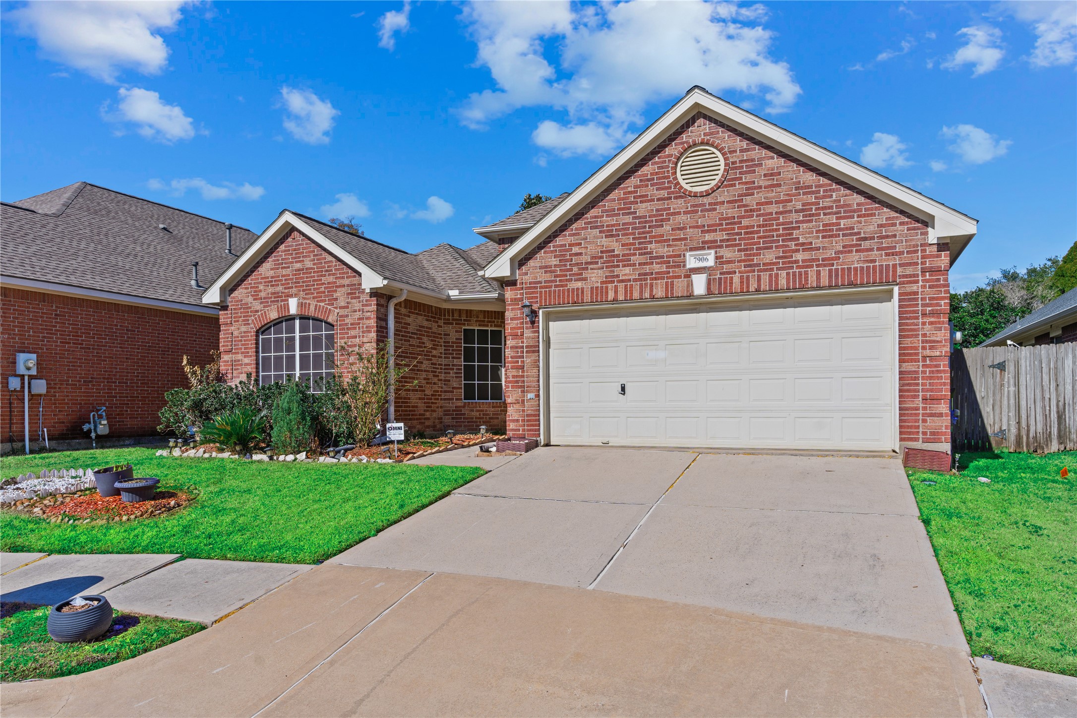 7906 Fortrose Court Houston, TX 77070 - Photo 2 of 28 a front view of a house with a yard
