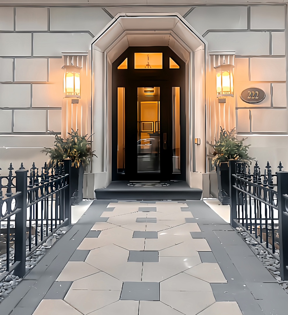222 East Chestnut Street, Unit 6B Chicago, IL 60611 - Photo 1 of 2 a view of a entryway door front of house