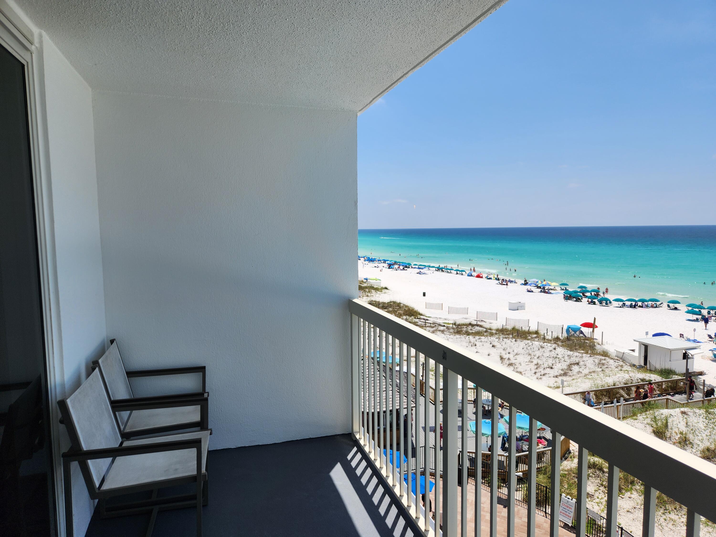 1002 Highway 98, Unit 505 Destin, FL 32541 - Photo 2 of 17 a view of a balcony with wooden floor