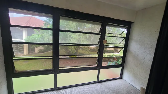 a view of front door