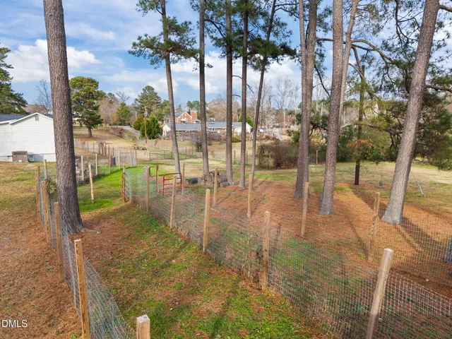 a view of yard with tree