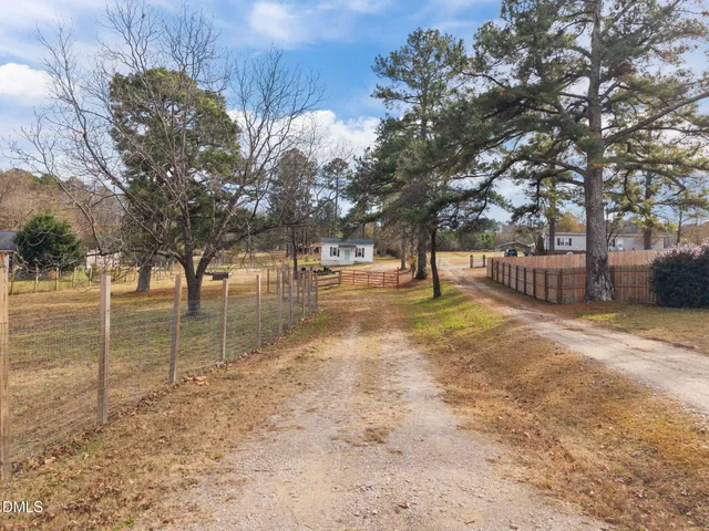 a view of yard with tree