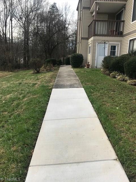 1714 North Hamilton Street, Unit J High Point, NC 27262 - Photo 12 of 15 Rear Entrance with private yard