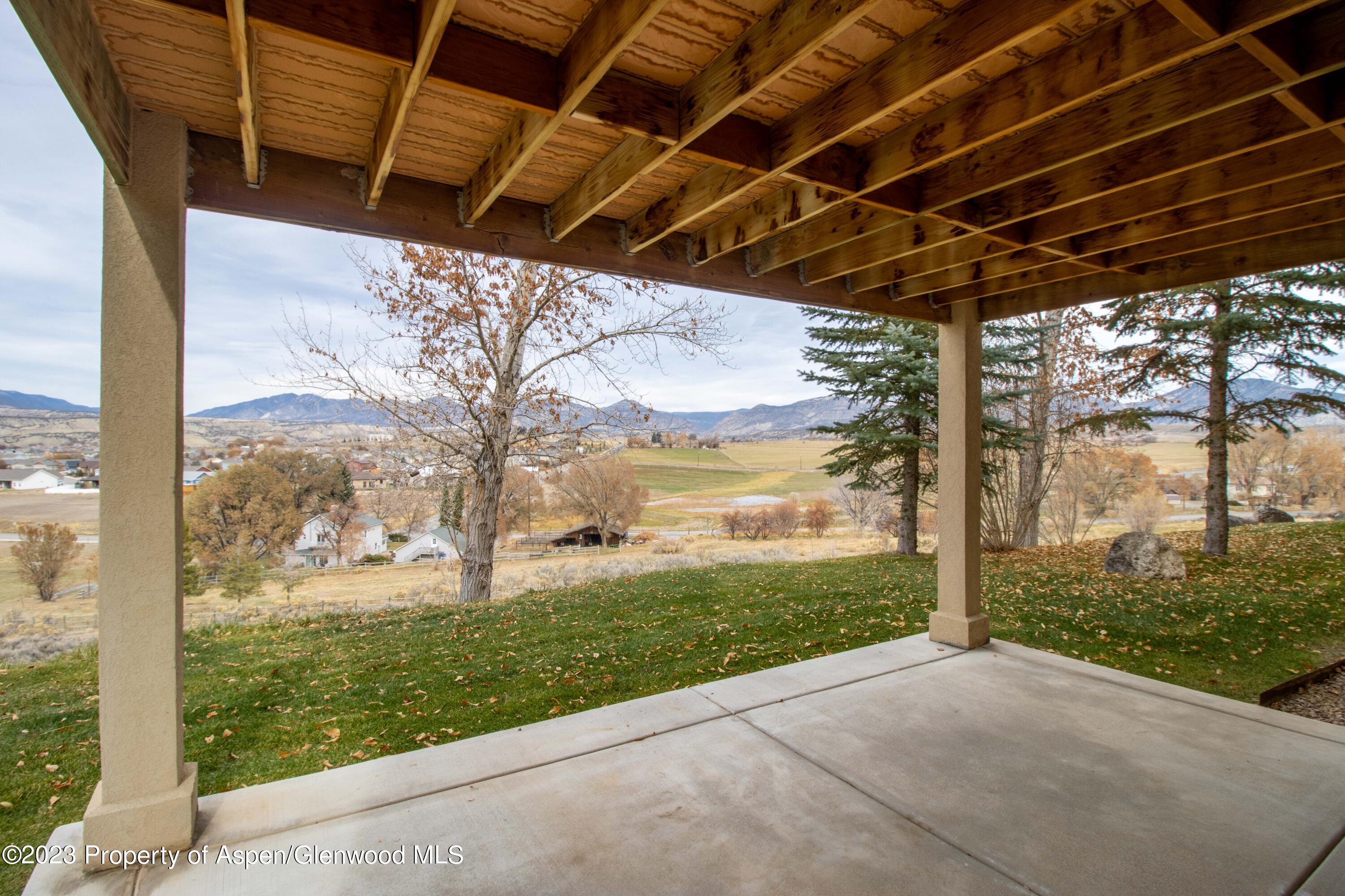 1413 Fir Court Rifle, CO 81650 - Photo 19 of 23 a view of a backyard of the house