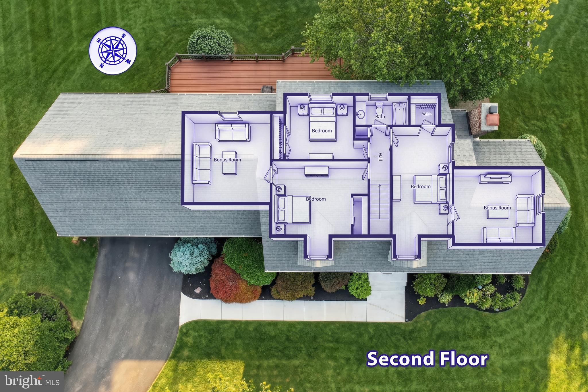 16909 Big Falls Road Monkton, MD 21111 - Photo 39 of 66 Second Floor Pan