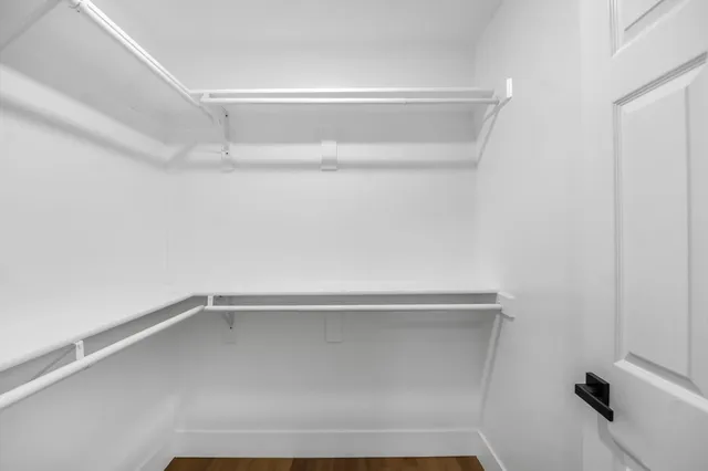 a close up view of racks