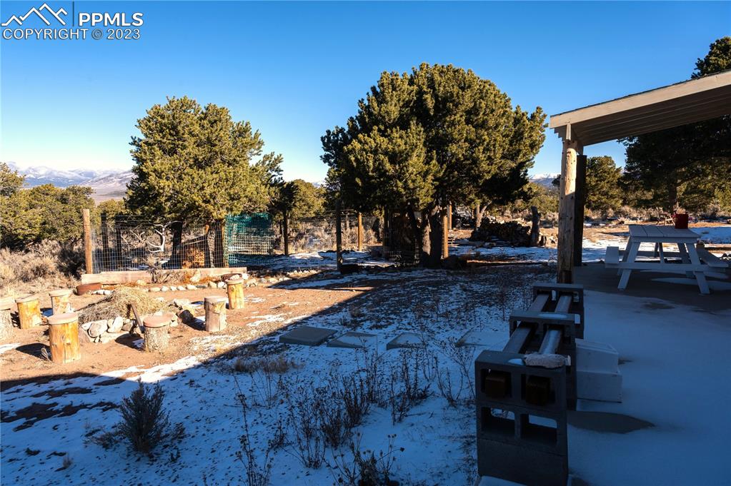 3370 Schieffelin Road Fort Garland, CO 81133 - Photo 38 of 46 a view of outdoor space with seating