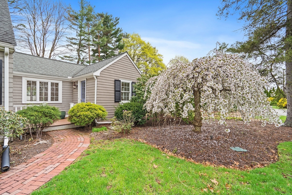 2270 Massachusetts Avenue Lexington, MA 02421 - Photo 4 of 33 a view of a house with a yard and potted plants