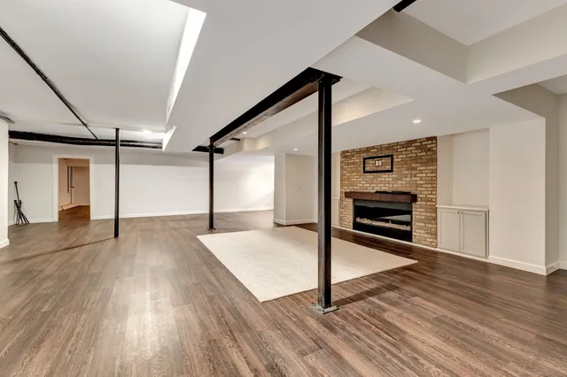 a view of a house with a garden