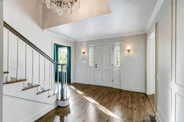 a view of a livingroom with furniture and window
