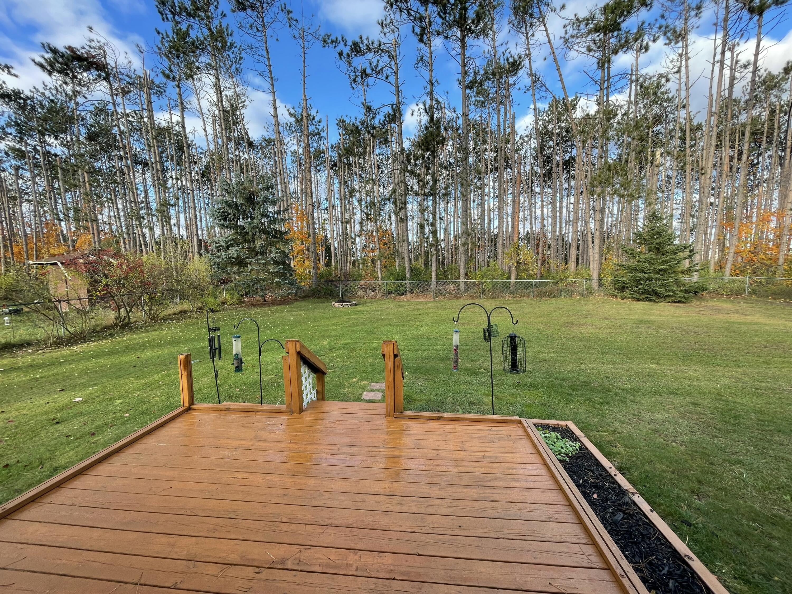 1848 Melvindale Road Gaylord, MI 49735 - Photo 20 of 21 Rear Deck