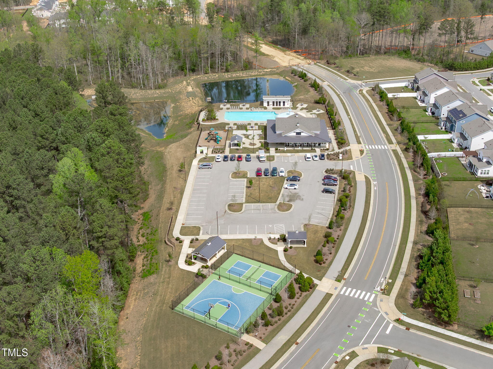 3262 Ripley River Road New Hill, NC 27562 - Photo 41 of 43 Community Aerial View