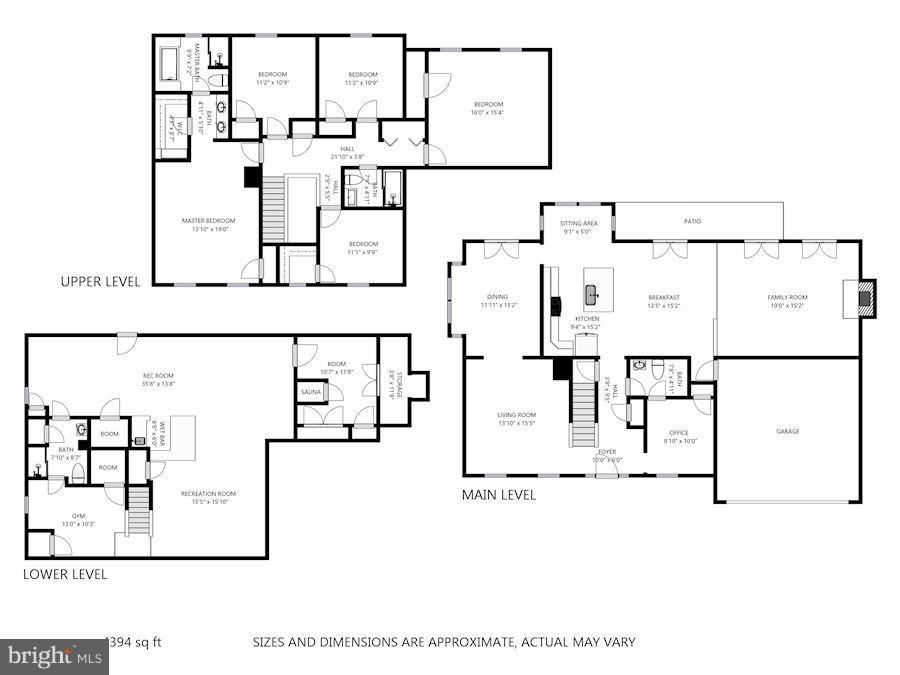 711 Duff Road Northeast Leesburg, VA 20176 - Photo 27 of 27 Interior Floor Plans