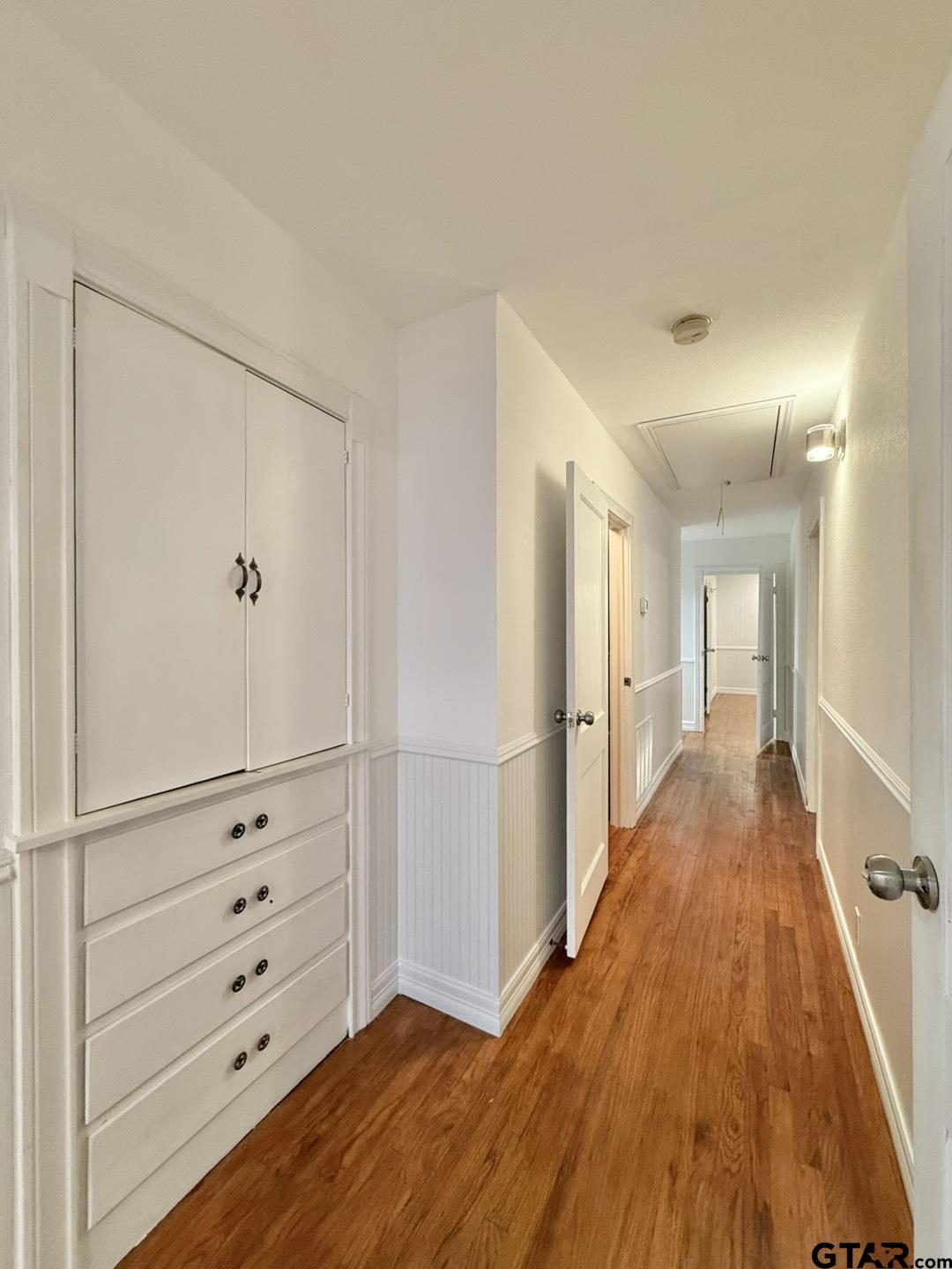 603 Wilma Street Tyler, TX 75701 - Photo 15 of 26 a view of a hallway with closet area