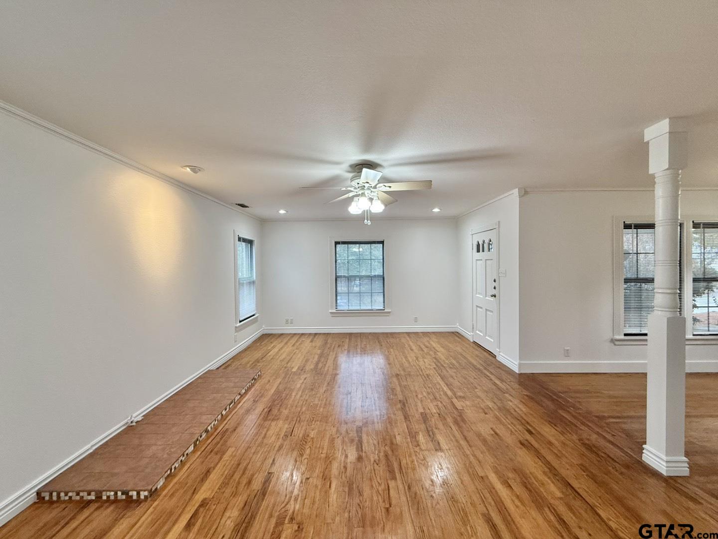 603 Wilma Street Tyler, TX 75701 - Photo 6 of 26 a view of empty room with wooden floor