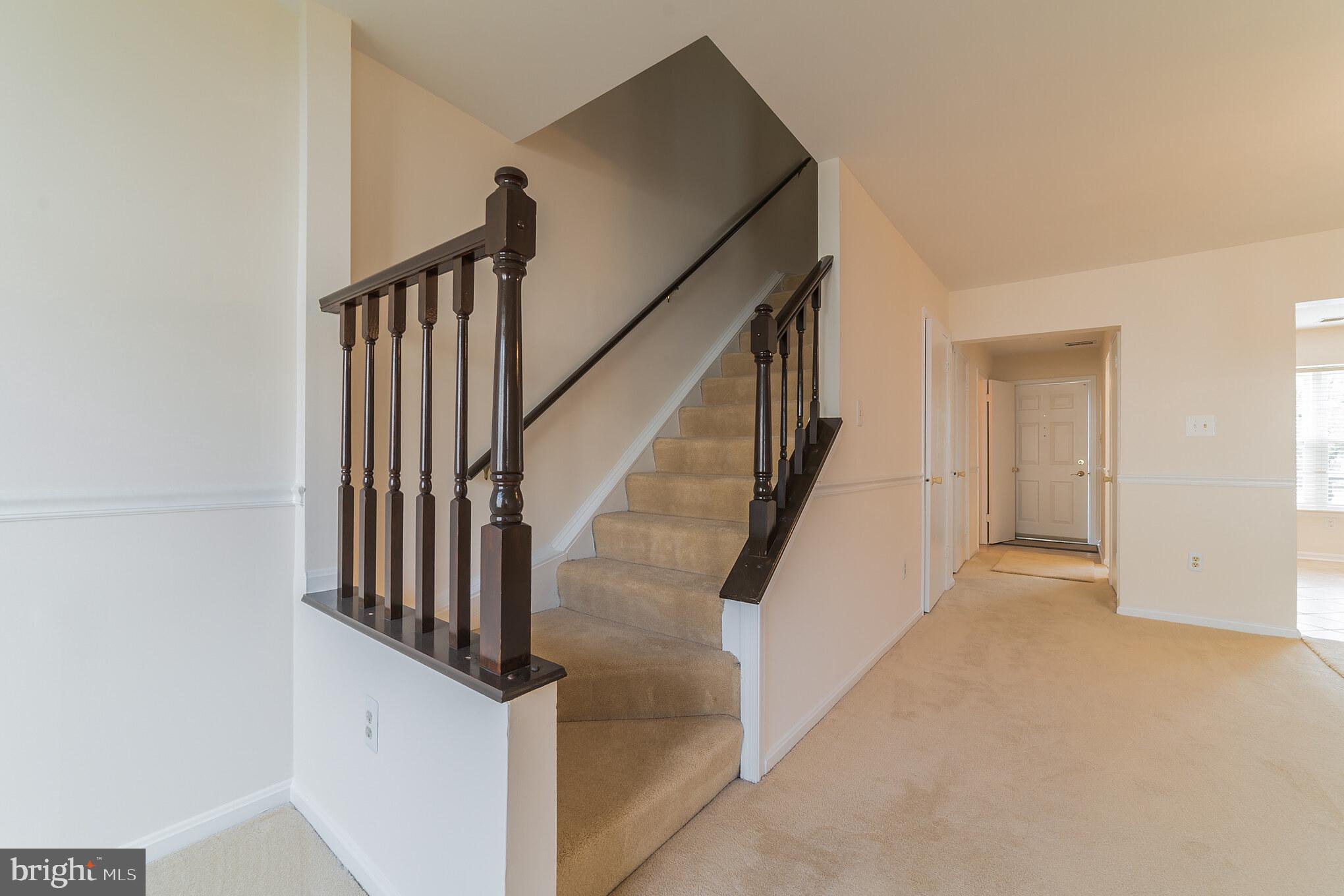 1682 Ridgely Court Crofton, MD 21114 - Photo 14 of 29 Staircase to Upstairs