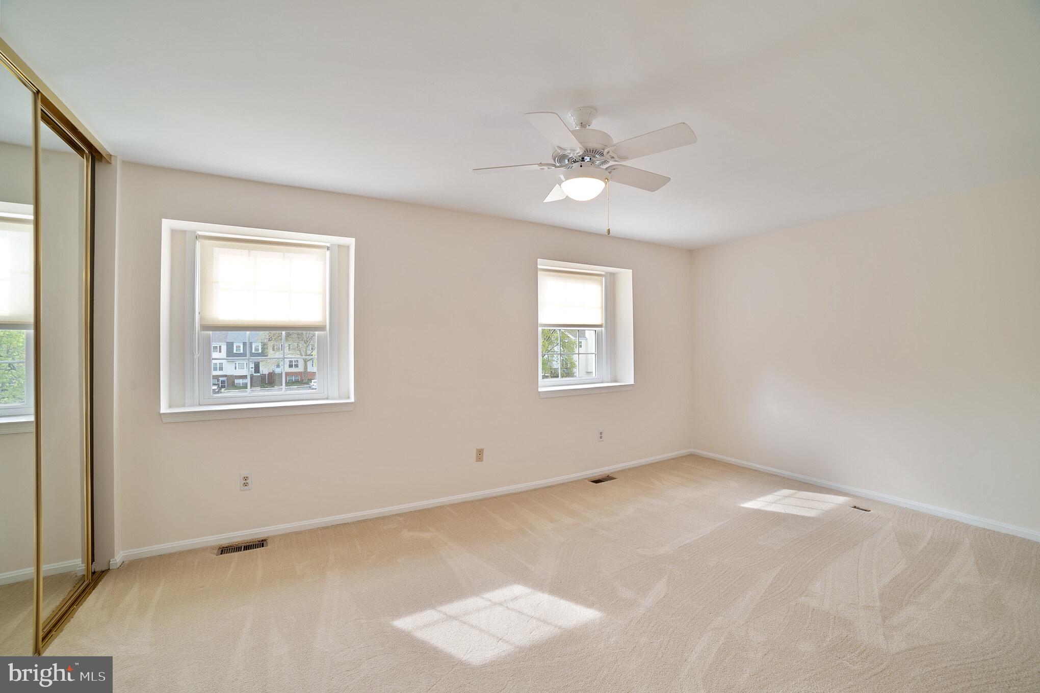 1682 Ridgely Court Crofton, MD 21114 - Photo 16 of 29 Master BR w/Ceiling Fan & 2 Closets!