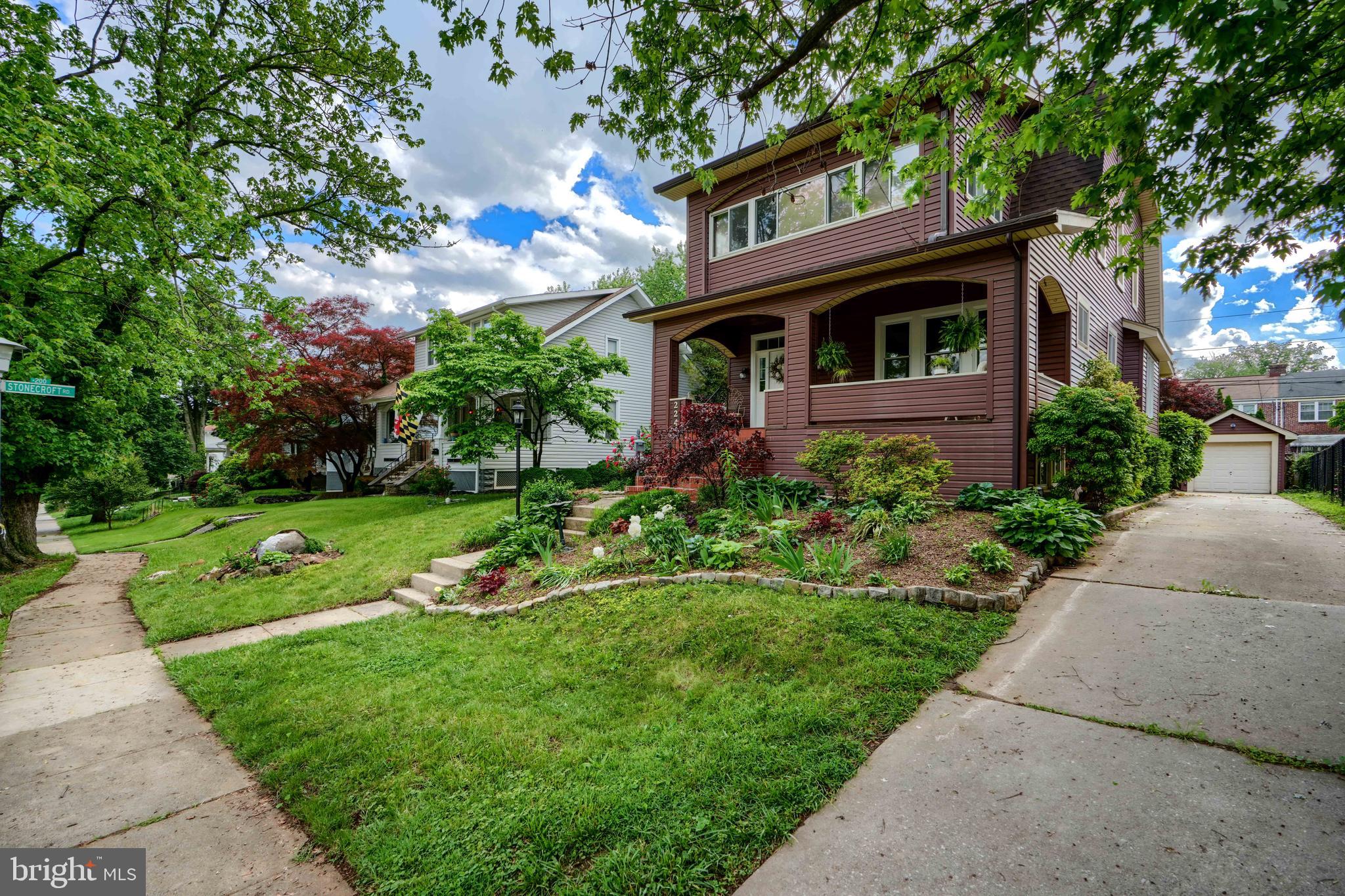 224 Mallow Hill Road Baltimore, MD 21229 - Photo 1 of 52 Picturesque landscaping