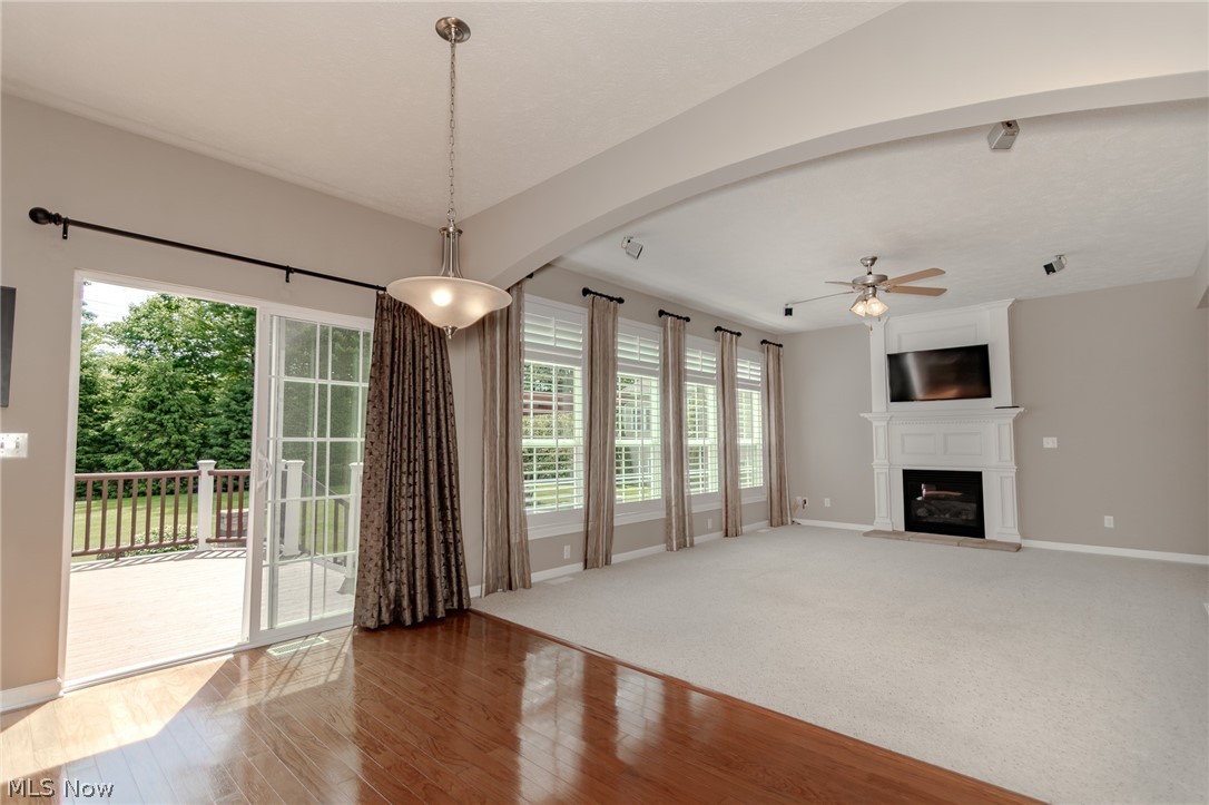 8375 Raleigh Place Painesville, OH 44077 - Photo 16 of 45 View of Great Room and Sliding Door to Deck and Patio
