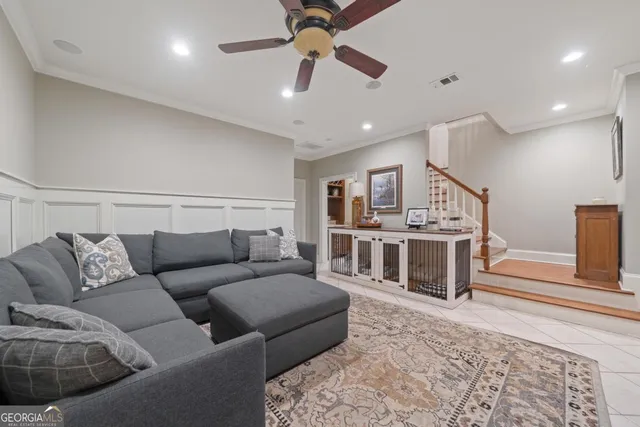 a outdoor space with patio the couches and a dining table with garden view