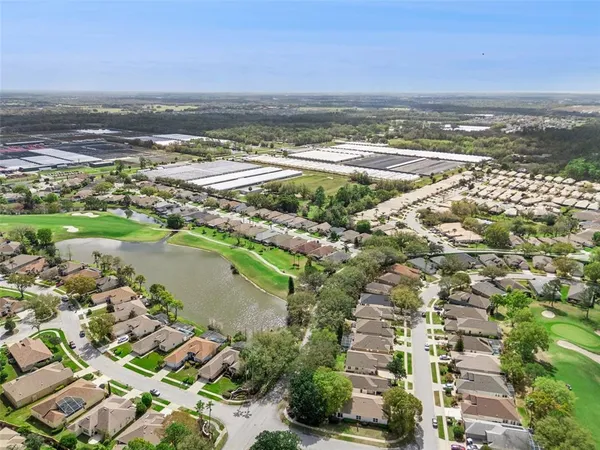 a view of lake with city view