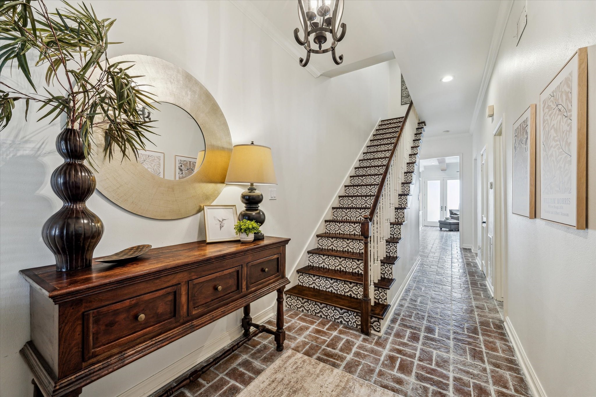 7523 Del Monte Drive Houston, TX 77063 - Photo 2 of 41 a view of entryway with wooden floor