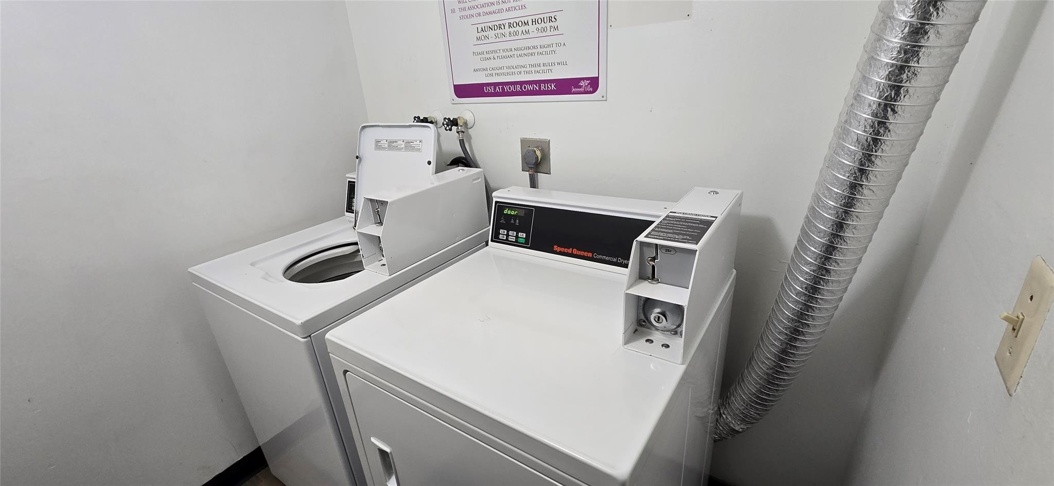 8951 North New River Canal Road, Unit 1B Plantation, FL 33324 - Photo 20 of 22 Onsite laundry room