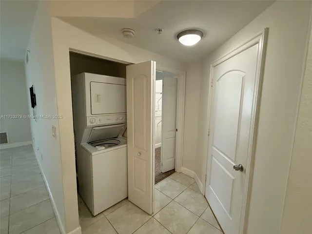 a view of a room with stairs