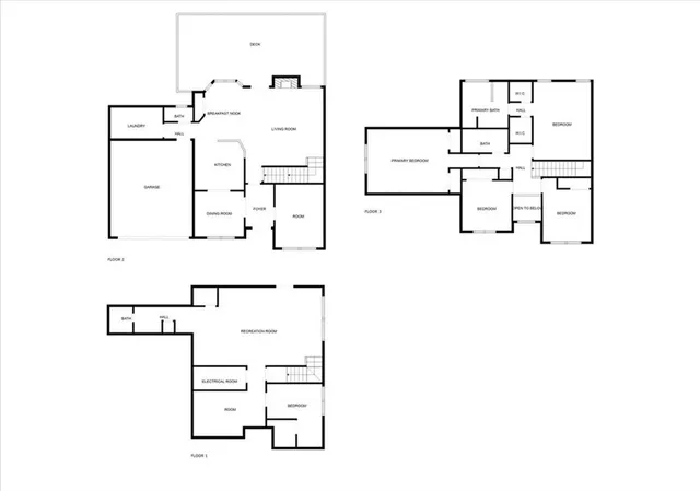 a picture of floor plan