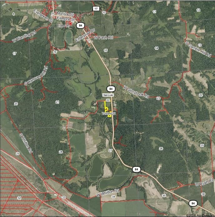 20 Acres /- Tbd S Crazy Hollow Road Hanover, IL 61041 - Photo 27 of 29 an aerial view of a residential houses