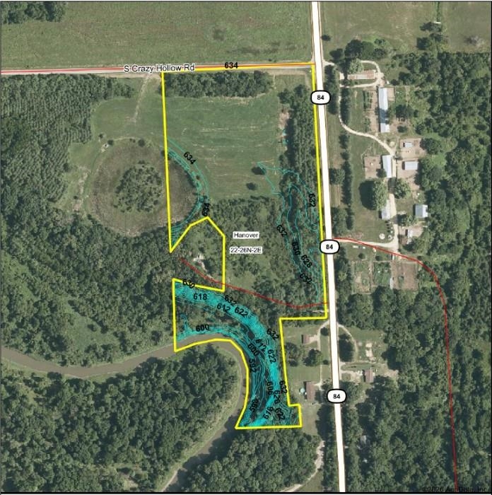 20 Acres /- Tbd S Crazy Hollow Road Hanover, IL 61041 - Photo 28 of 29 an aerial view of a residential houses with outdoor space