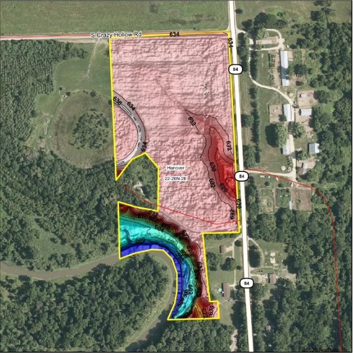 20 Acres /- Tbd S Crazy Hollow Road Hanover, IL 61041 - Photo 29 of 29 a bird view of a building