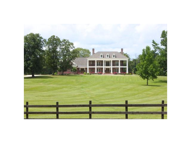 288 Irvin Road Stantonville, TN 38379 - Photo 1 of 25 Plantation/Antebellum Estate/ Large Verandas with custom wrought iron railing/ Greek Revival Columns/ Professionally Landscaped with 250+ acres/Double Mahogany Entrances on Both Levels