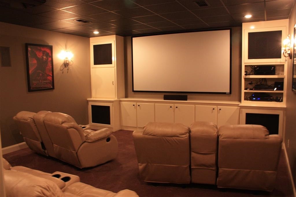 288 Irvin Road Stantonville, TN 38379 - Photo 19 of 25 Theatre located in Basement Area which also features Wet Bar/ Gaming / Gym and Safe Room