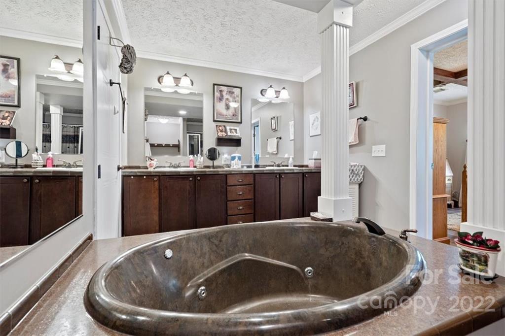 1158 Turkey Creek Ridge Road York, SC 29745 - Photo 7 of 13 a large tub sitting in a bathroom and sink